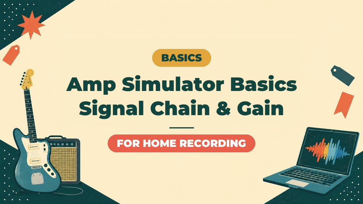 Amp Simulator Basics | Signal Chain Order and How to Think About Gain