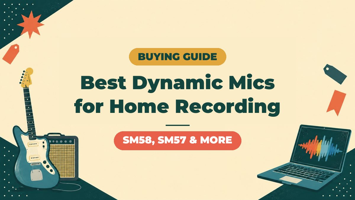 Best Dynamic Microphones | Picks for Both Home Recording and Live