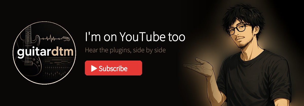 I'm on YouTube too | GuitarDTM channel